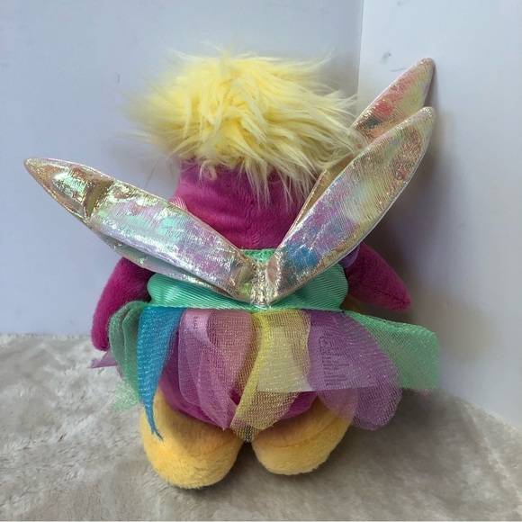 Club Penguin Rainbow Faery Plush Stuffed Animal 7" - Picture 5 of 8